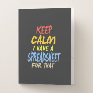 Accountant Have A Spreadsheet For That Pocket Folder