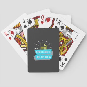 Accountant Hobby Are Spreadsheets Poker Cards