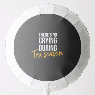 Accountant In Tax Season Balloon