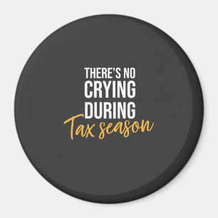 Accountant In Tax Season Magnet