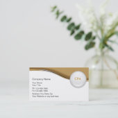 Accountant Indestructible Business Cards (Standing Front)