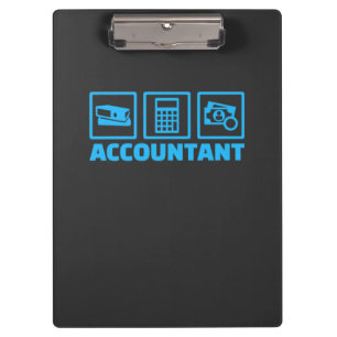 Accountant Life Clipboard