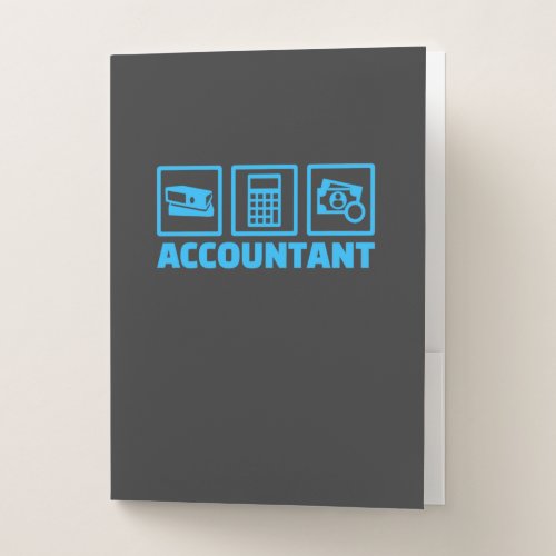 Accountant Life Pocket Folder