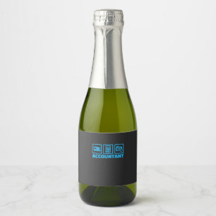 Accountant Life Sparkling Wine Label