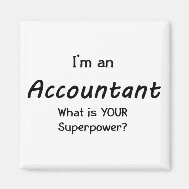 accountant magnet (Front)