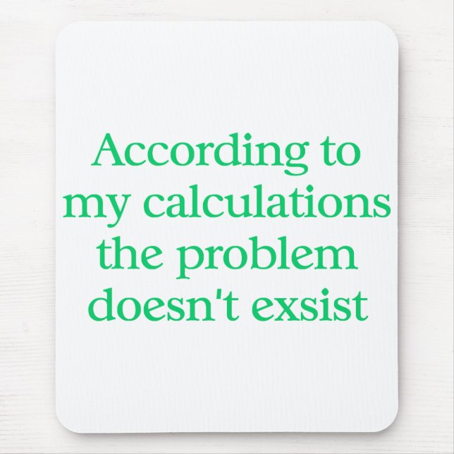 Accountant Mouse pad (Front)