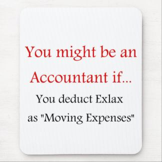 Accountant Mouse pad