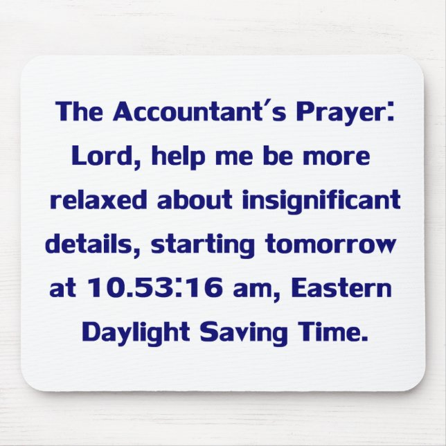Accountant Mousepad (Front)
