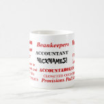 Accountant Nicknames Mug