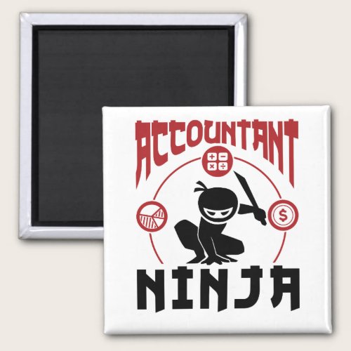 Accountant Ninja Accounting CPA Magnet
