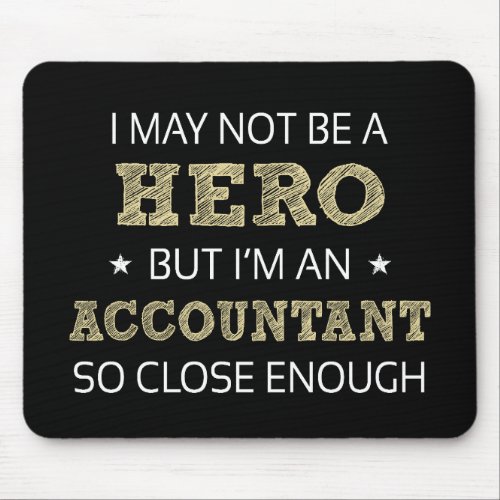 Accountant Novelty Mouse Pad