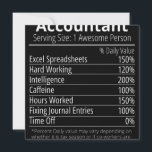 Accountant Nutrition Fact, Nutrition Facts Save The Date<br><div class="desc">Accountant Nutrition Fact,  Nutrition Facts,  Accountant Gift,  Best Accountant Gift,  Accountant</div>