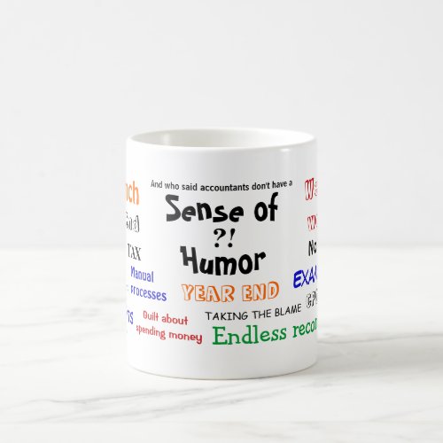 Accountant Sense of Humor Funny Accounting Gift Coffee Mug