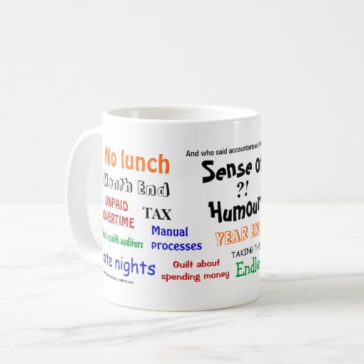 Accountant Sense Of Humor Uk Coffee Mug Zazzle