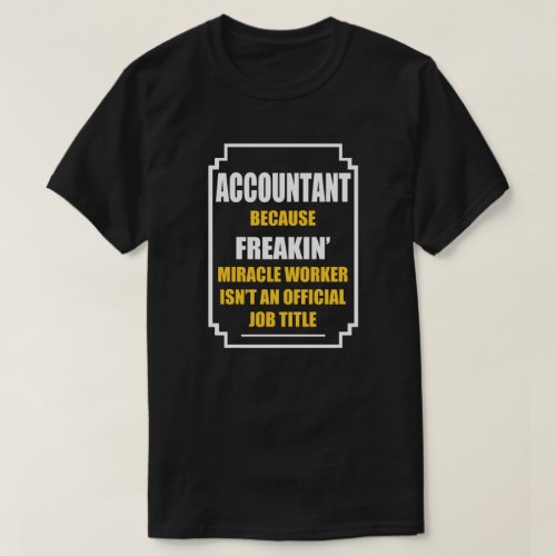Accountant T_Shirt