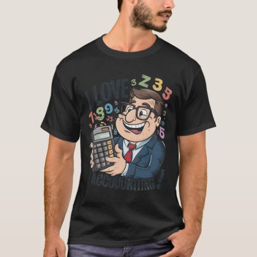 Accountant T_shirt Design