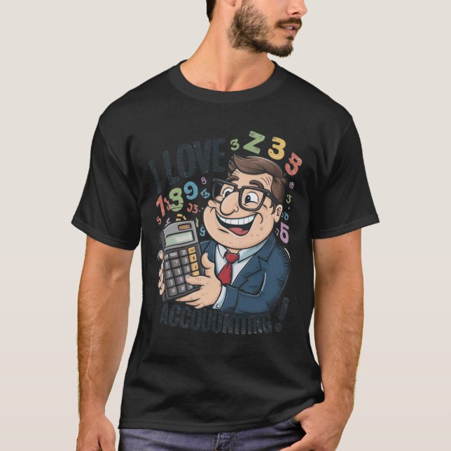 Accountant T-shirt Design (Front)