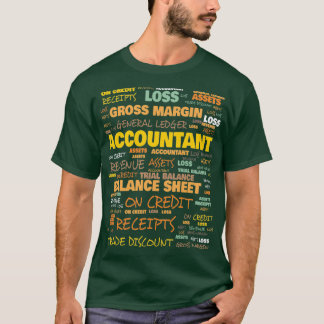Accountant Terminology Accountant Commonly Used Te T-Shirt