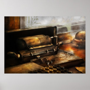 Accountant - The Adding Machine Poster