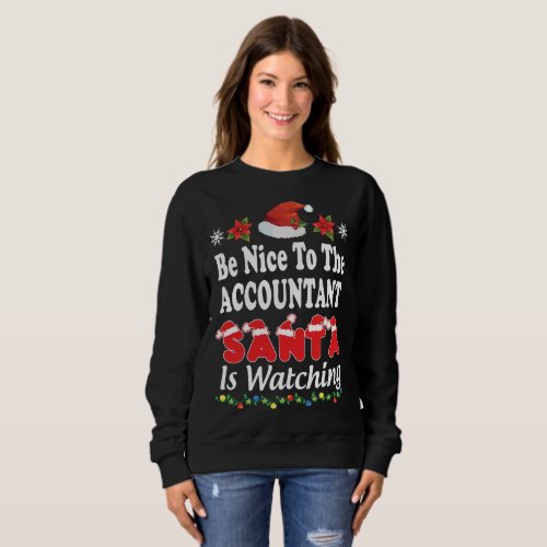 Accountant Ugly Christmas Sweater