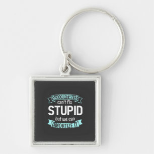 Accountants Can Amortize It Keychain