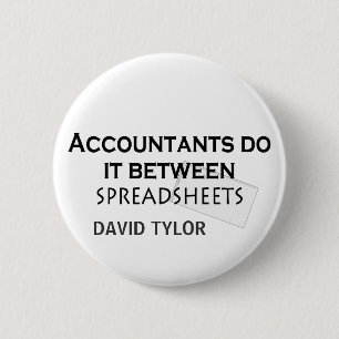 Accountants do it! pinback button