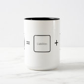Accountant's Equation Two-Tone Coffee Mug (Center)
