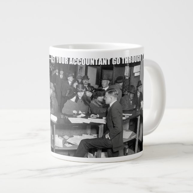 Accountant's mug (Front Right)