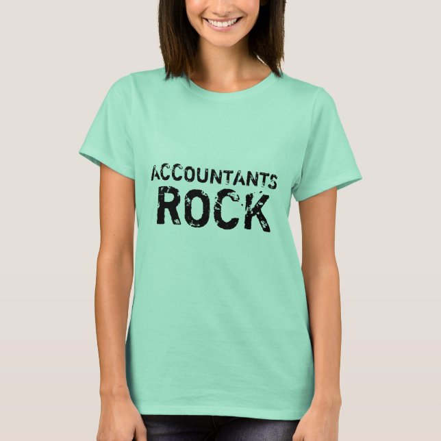 ACCOUNTANTS, ROCK T-Shirt (Front)