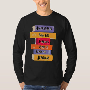 Accountantsu2019 Favorite Authors Accountant T-Shirt