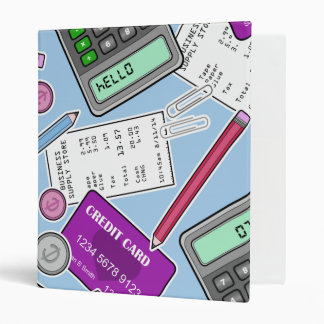 Accounting / Accountant Themed Pattern Binder