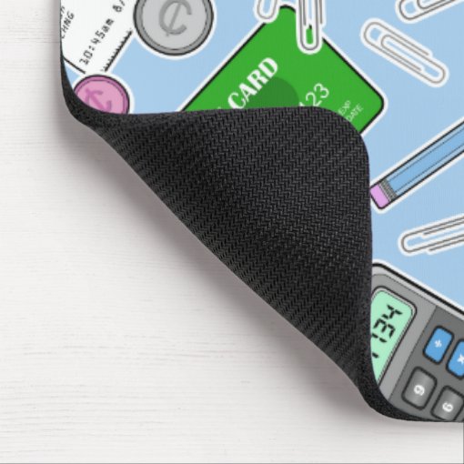 Accounting / Accountant Themed Pattern Mouse Pad Zazzle