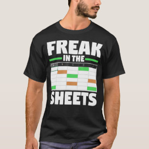 Accounting Analyst Spreadsheet  Funny Freak In The T-Shirt