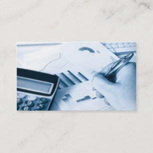 accounting and finance business card