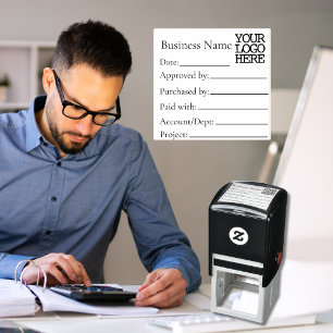 Accounting AP Project Invoice Processing Approval Self-inking Stamp