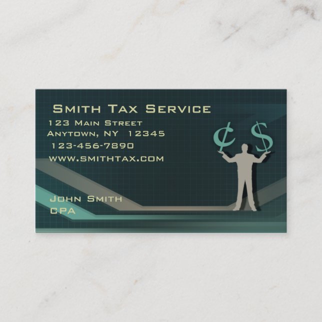 Accounting Business Card (Front)