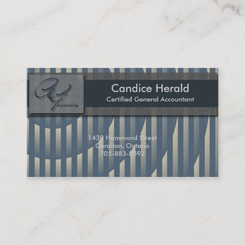 Accounting Business Card - Spotlight