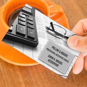Accounting Business Card Template