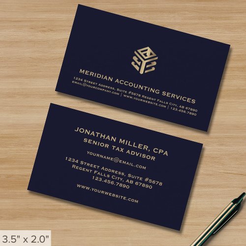 Accounting Business Cards
