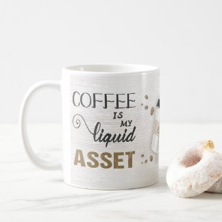 Accounting Coffee Liquid Asset Mug