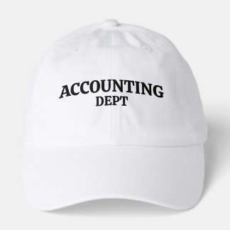 Accounting Dept Hat
