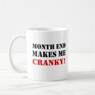 Accounting & Finance Month End Approval Stamp Coffee Mug