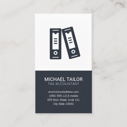 Accounting  Firm  Tax Prep  Finance Business Card