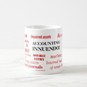 Accounting Innuendo! Suggestive Cheeky Accountant Coffee Mug