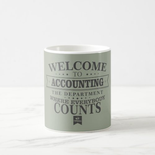 Accounting is where everybody counts Mug