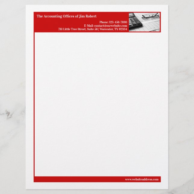 Accounting Letterhead (Front)