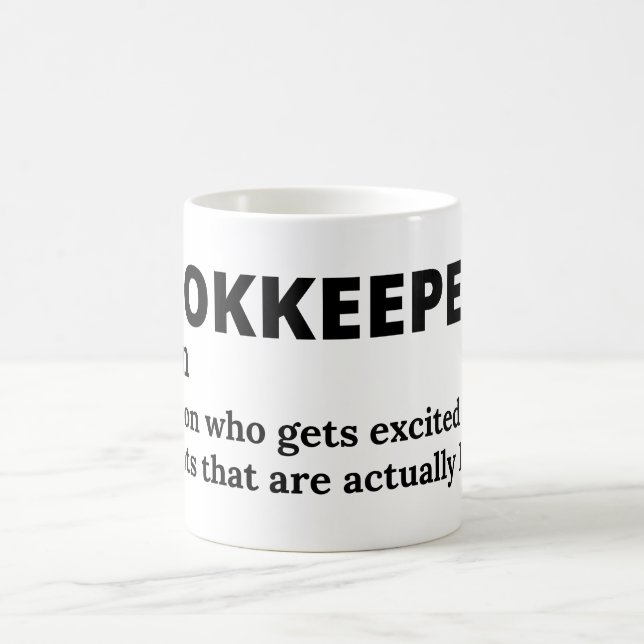 Accounting Ninja Definition Coffee Mug (Center)