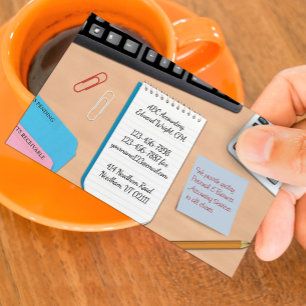 Accounting Office Business Card Template