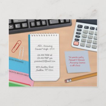 Accounting Postcard by all_items at Zazzle