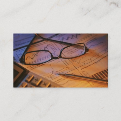 Accounting Practice Business Card